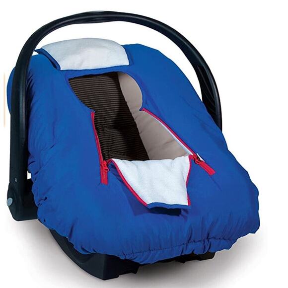 NCAA Kansas Jayhawks Cozy Cover Infant Carrier Cover Football Gameday Tailgating - Picture 4 of 4